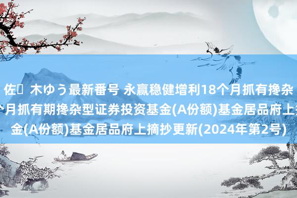 佐々木ゆう最新番号 永赢稳健增利18个月抓有搀杂A: 永赢稳健增利18个月抓有期搀杂型证券投资基金(