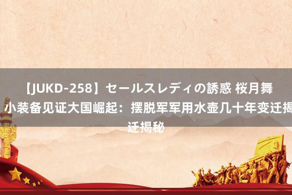 【JUKD-258】セールスレディの誘惑 桜月舞 他 小装备见证大国崛起：摆脱军军用水壶几十年变迁揭秘